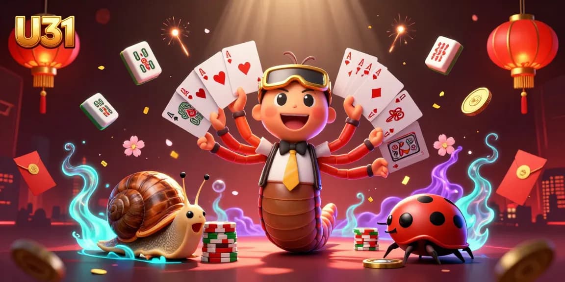 Experience U31's vibrant characters and dynamic gaming atmosphere featuring exciting casino themes.