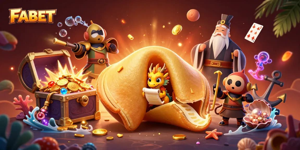 Experience fortune with FABET in a vibrant 3D casino adventure filled with treasure and excitement.