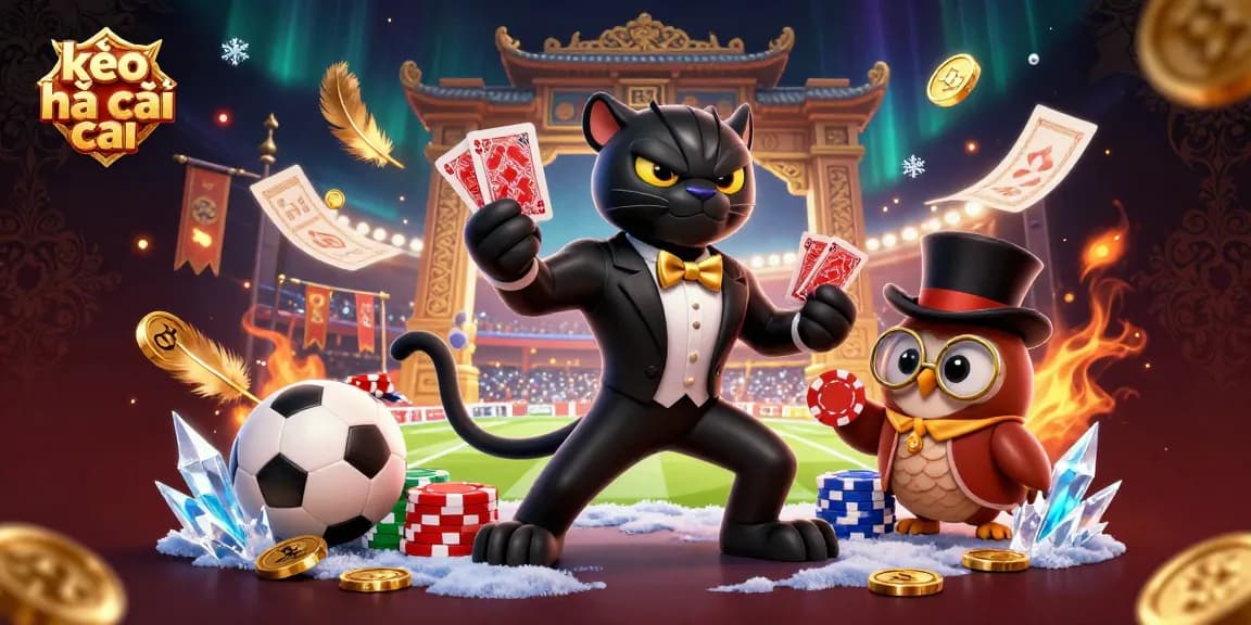 Engage in thrilling kèo nhà cái action with elegant characters in a vibrant betting scene