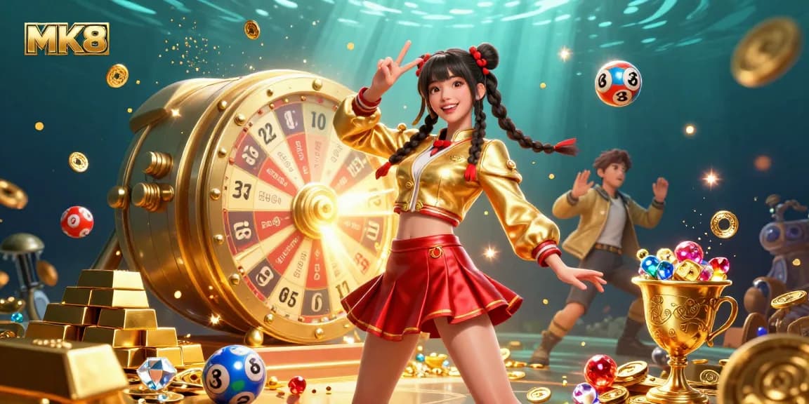 Experience winning excitement at MK8 with vibrant gaming action and rich casino elements.