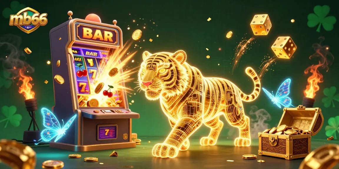 Experience winning at mb66 with a vibrant casino scene featuring exciting games and dynamic visuals.