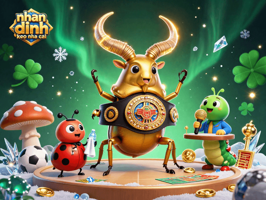 Engage with nhan dinh keo nha cai strategies in this vibrant sports betting-themed illustration.