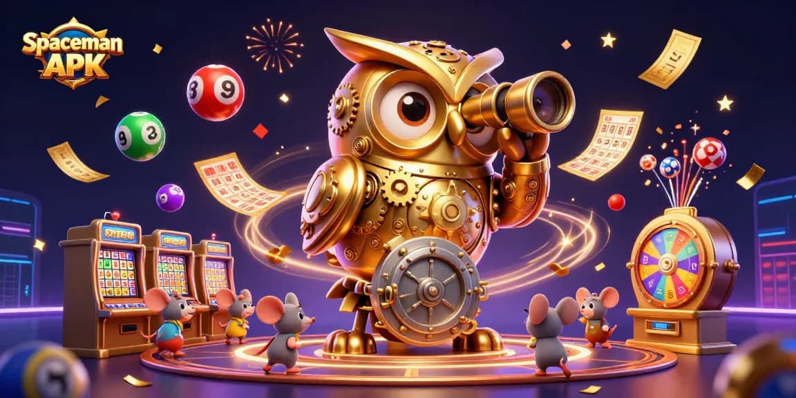 Mainkan Spaceman APK untuk menang besar dengan jackpot yang menarik dalam permainan slot luar angkasa.