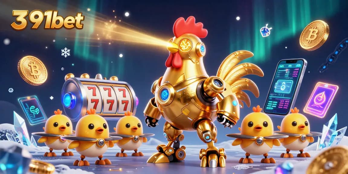 Engage with the thrilling 391bet gaming experience featuring vibrant characters and exciting slot elements.