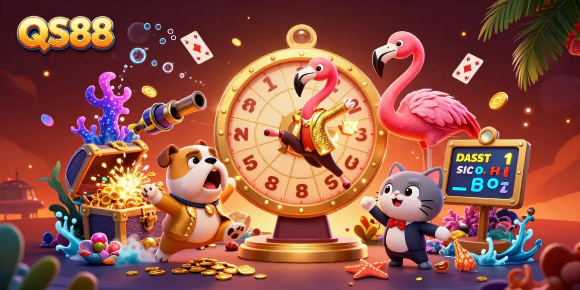 Experience thrilling wins at QS88 with exciting games and vibrant treasures in a lively scene.