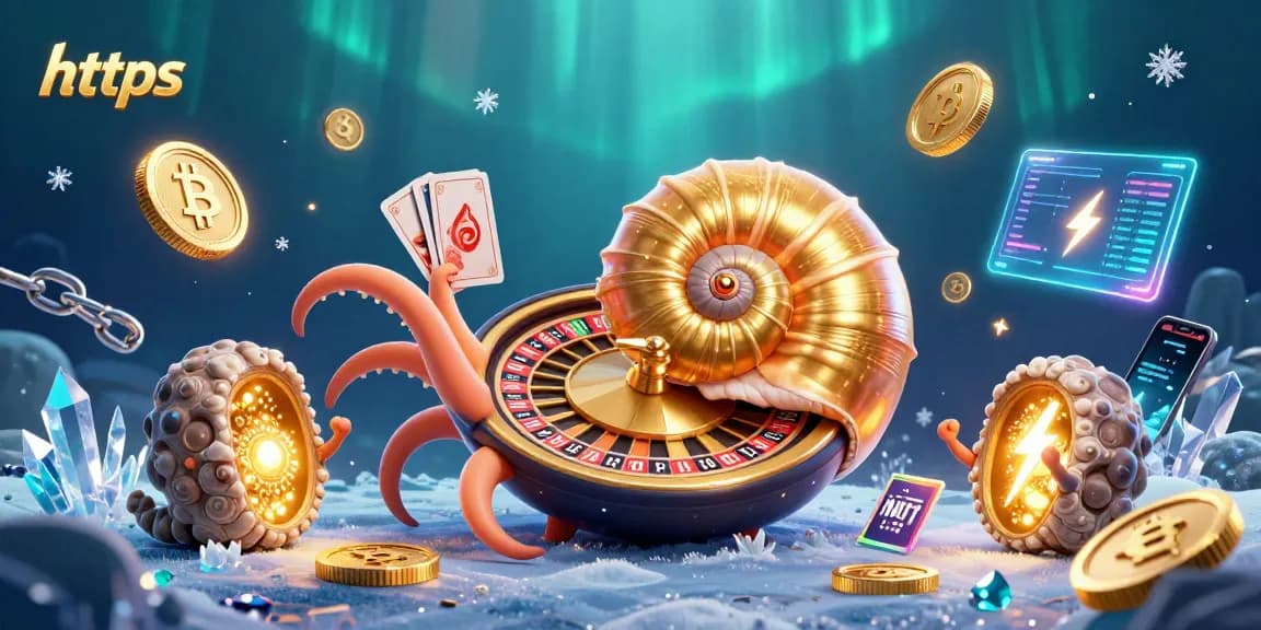 Experience thrilling online gaming at https with vibrant characters and glowing casino elements.