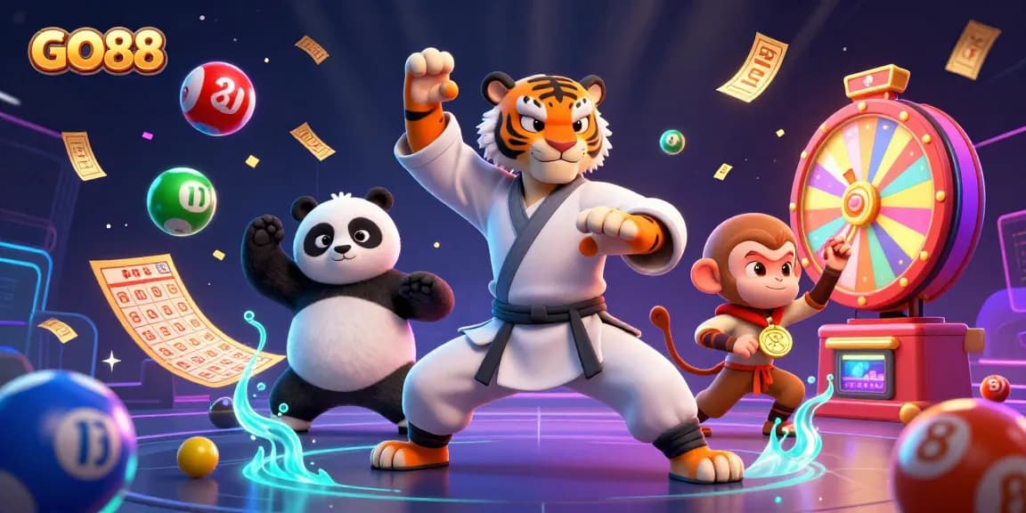 Engage with GO88’s vibrant gaming experience, featuring dynamic lottery and prize elements.