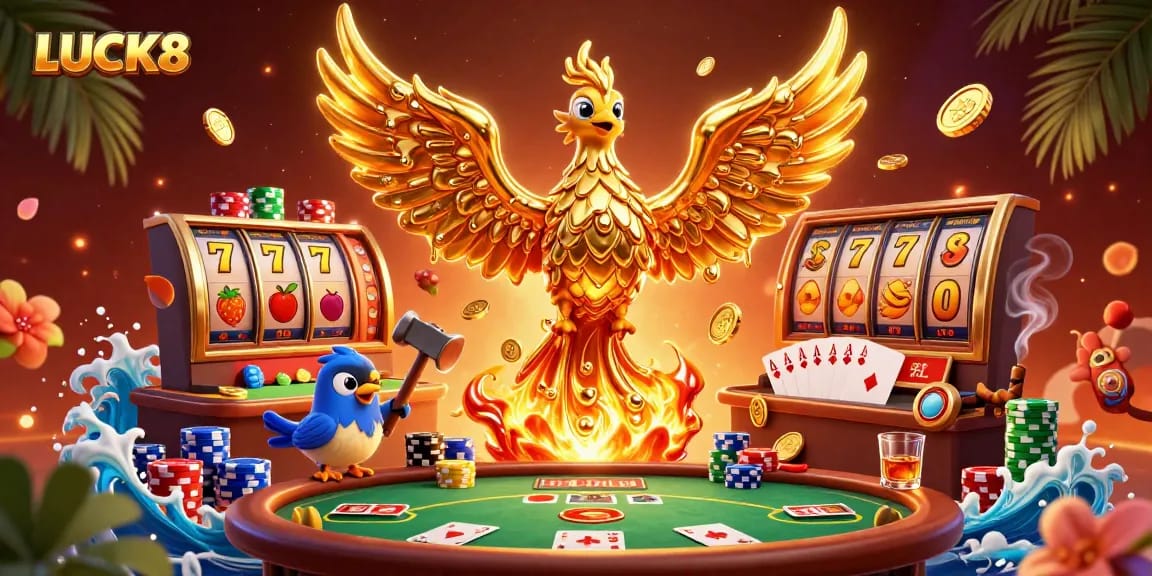 Experience thrilling gameplay at LUCK8 with our vibrant online slots and jackpot rewards