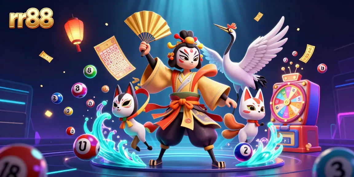 Play exciting lottery games like rr88 with vibrant prizes and fun 3D characters.