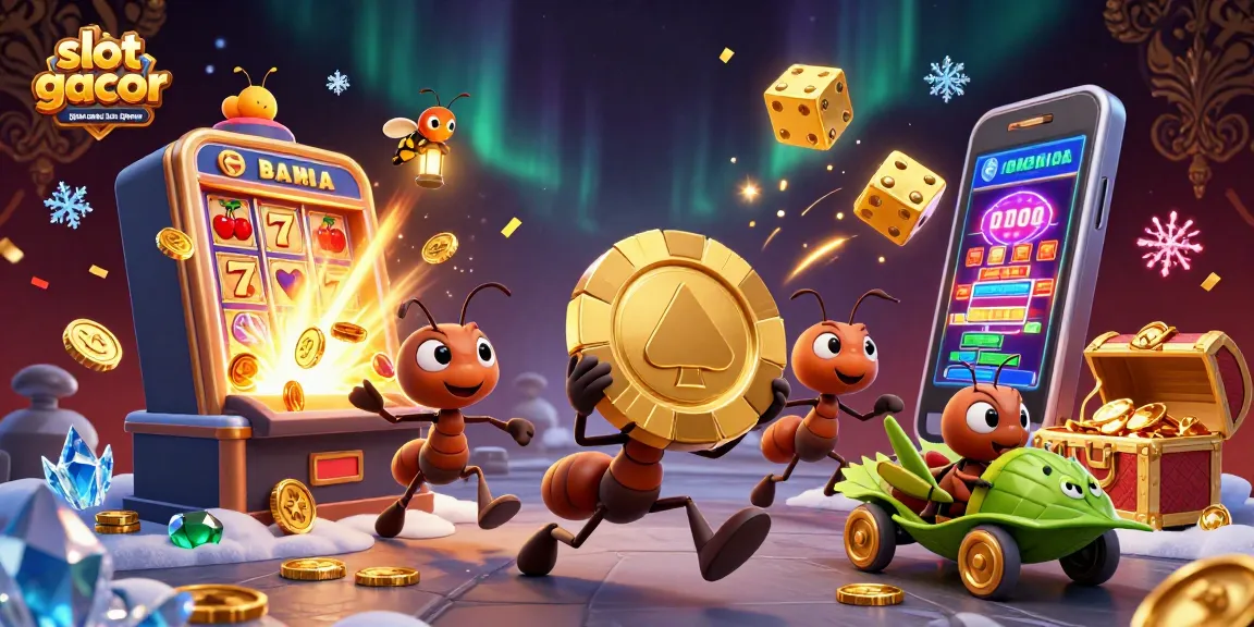 Experience thrill with slot gacor games ios iphone featuring a dynamic casino heist themed scene.