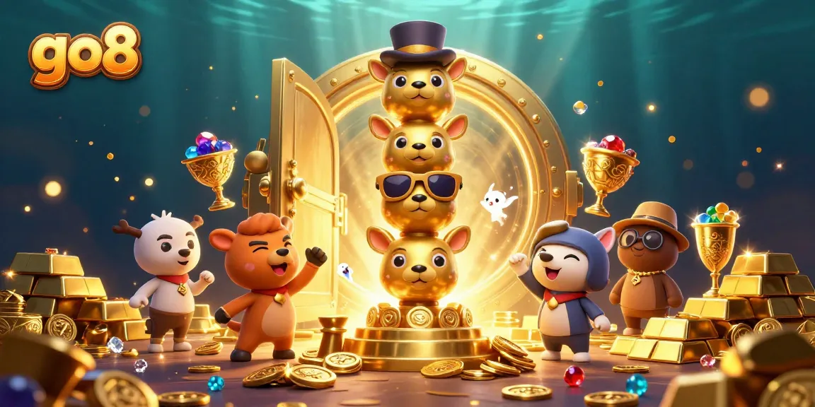 Spin the reels at go8 with dazzling treasures and captivating casino visuals surrounding you.