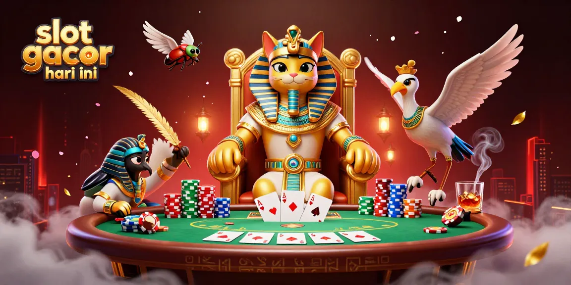 Menangkan slot gacor hari ini dengan ilustrasi 3D penuh warna dari karakter kasino yang memukau.