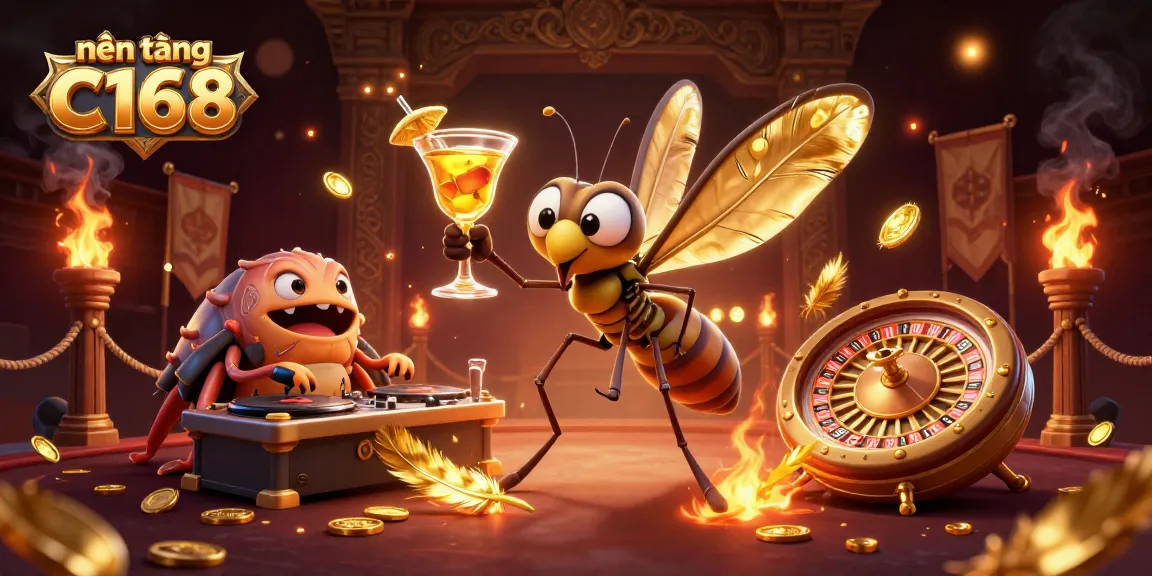 Engaging gameplay with nền tảng C168 showcasing a vibrant casino scene featuring dynamic characters.