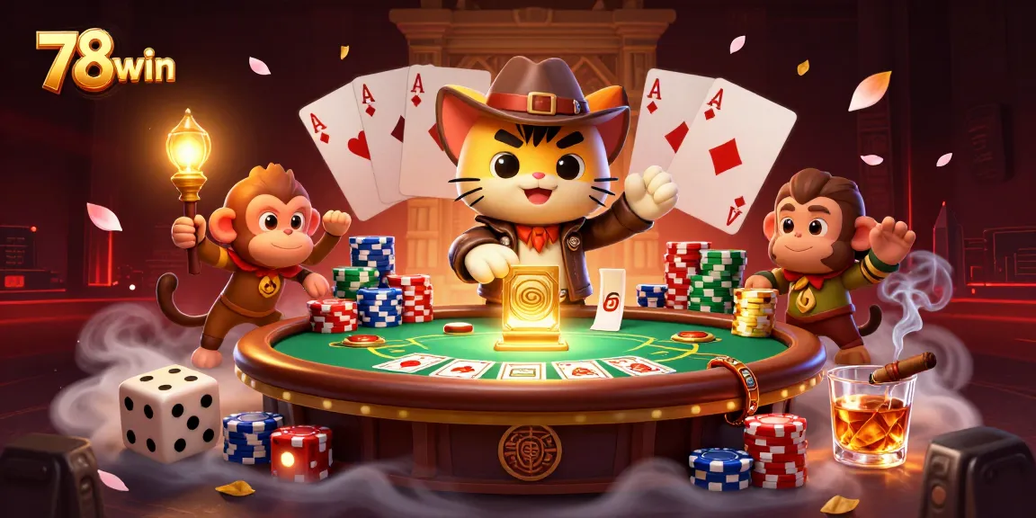Join the thrilling adventure with 78win as players discover exciting casino artifacts and win big!