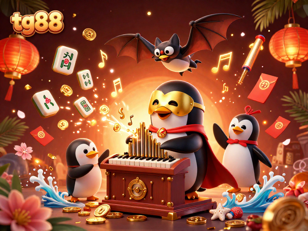 Play with tg88's immersive casino experience featuring vibrant characters and dynamic elements.