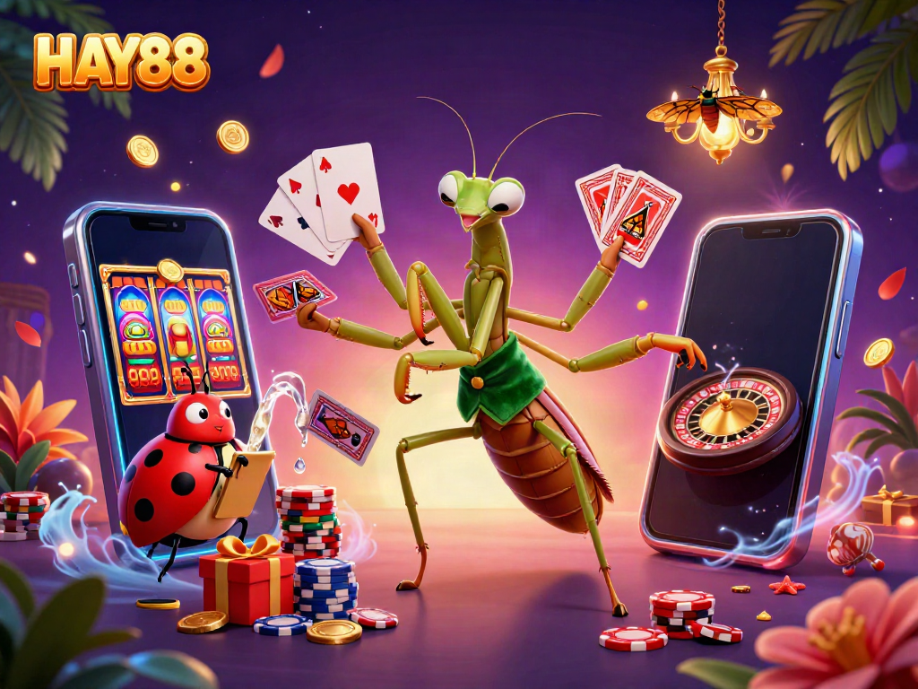 Experience thrilling gameplay with HAY88, where wins flow like champagne with engaging casino elements.