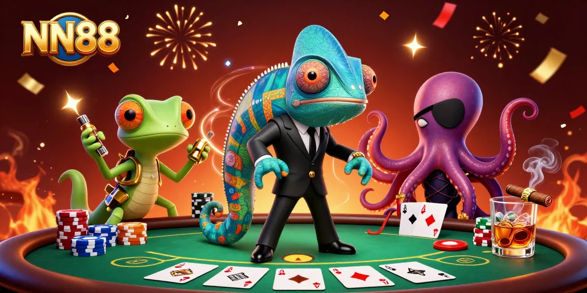 Experience thrilling gameplay at NN88 with dynamic poker elements and engaging characters.