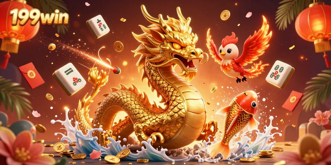 Experience thrilling wins at 199win with dynamic 3D animations and vivid casino scenes.