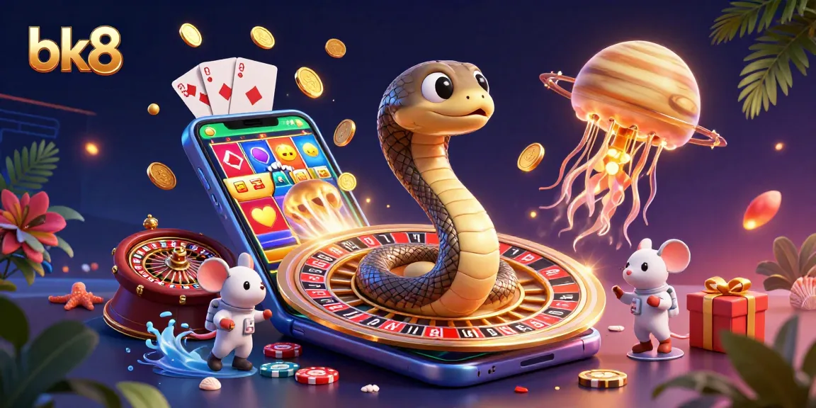 Bet on bk8's exciting cosmic casino with Saturn's rings as a roulette wheel and vibrant gameplay elements.