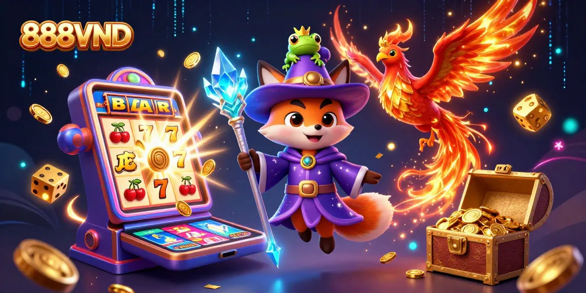 Experience thrilling moments at 888VND with vibrant 3D casino magic and winning jackpots.