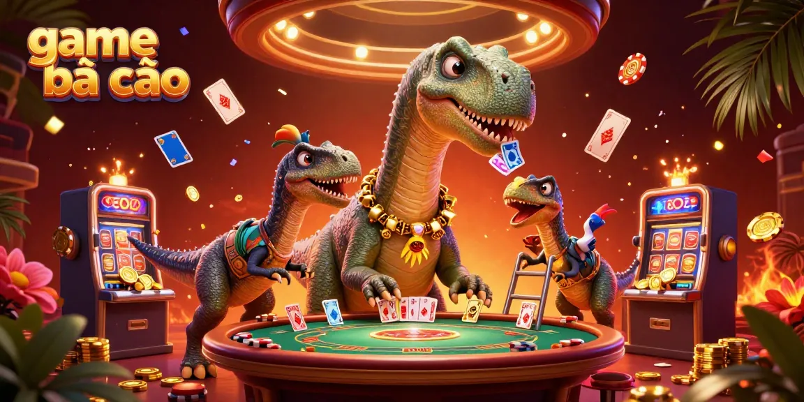 Engage in thrilling game bài cào with a dynamic poker scene featuring vibrant casino elements.