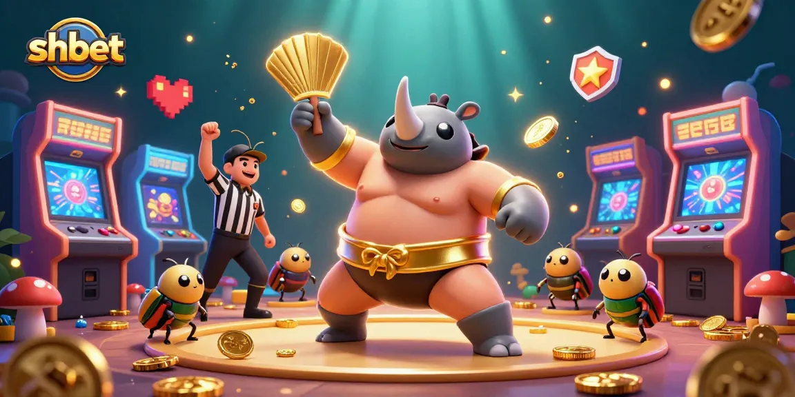 Experience thrilling fun at SHBET with vibrant, interactive casino games and animated characters.