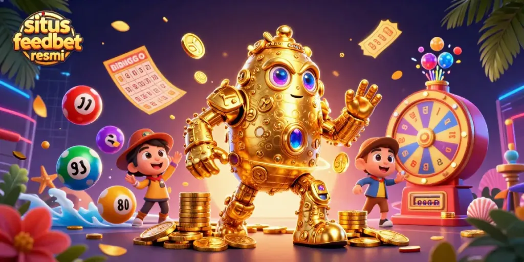Experience thrilling gameplay at situs feedbet resmi with vibrant animations featuring slots and dynamic elements.