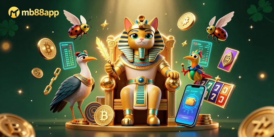 Experience the vibrant mb88app with engaging characters and exciting casino elements.