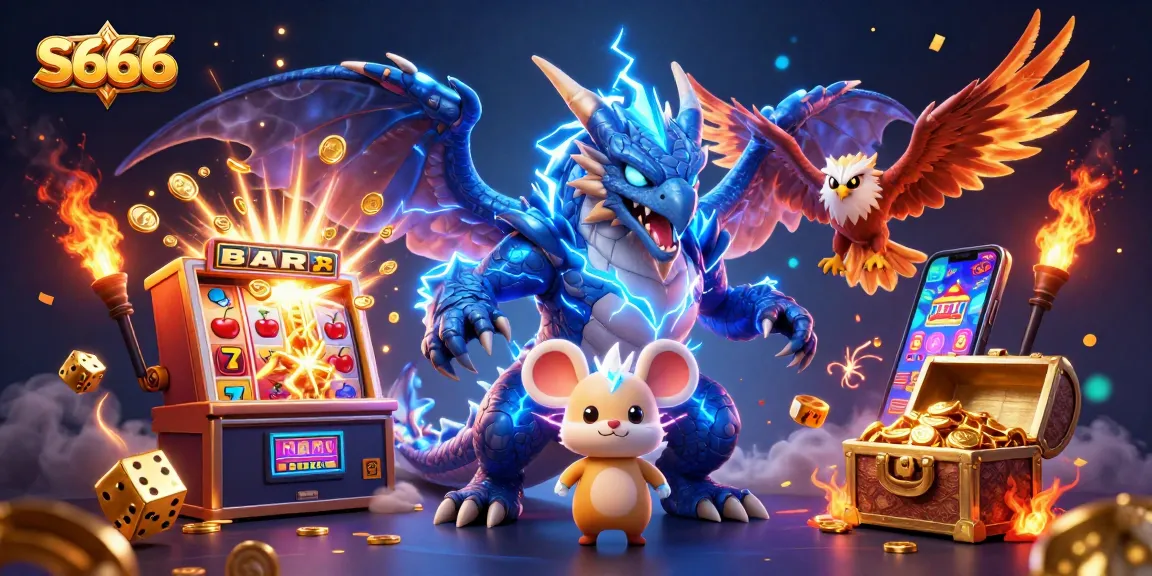 Experience thrilling jackpots and dynamic gameplay with S666's vibrant casino scene.