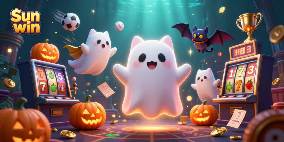 Engage in thrilling gameplay at Sun win, where ghostly adventures meet vibrant slot machines and casino action!