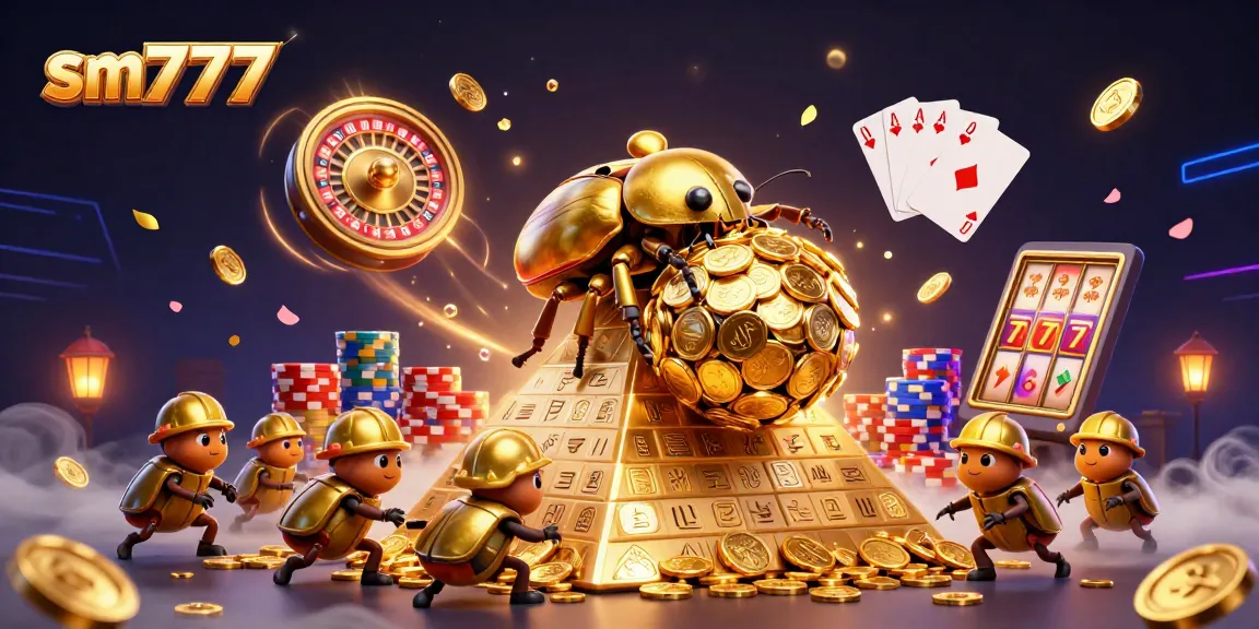 Experience the excitement at sm777 with golden coins and dynamic casino action.