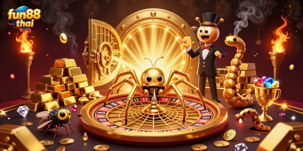Engage with fun88 thai by betting on vibrant 3D casino games showcasing lavish gems and gold.