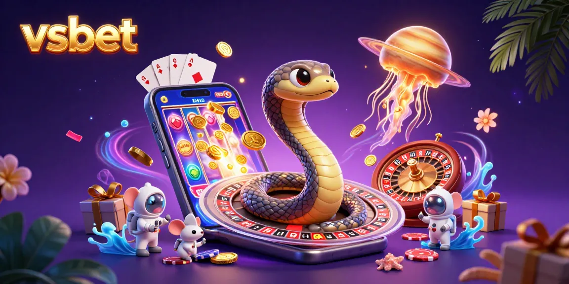 Experience thrilling gameplay with vsbet as a cosmic scene showcases exciting gambling action.