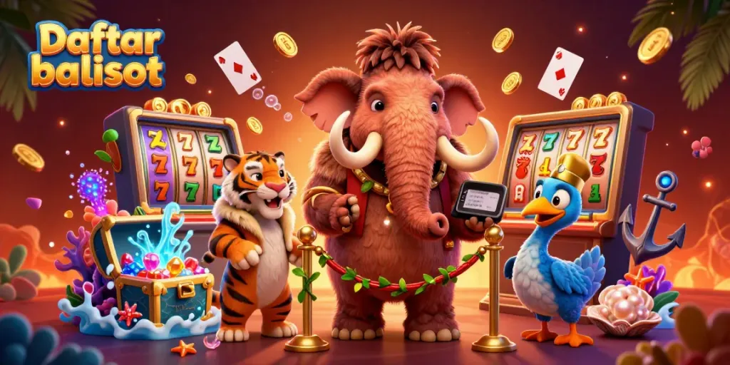 Engage in thrilling slots and jackpots at Daftar balisot with vibrant casino adventures and immersive games.