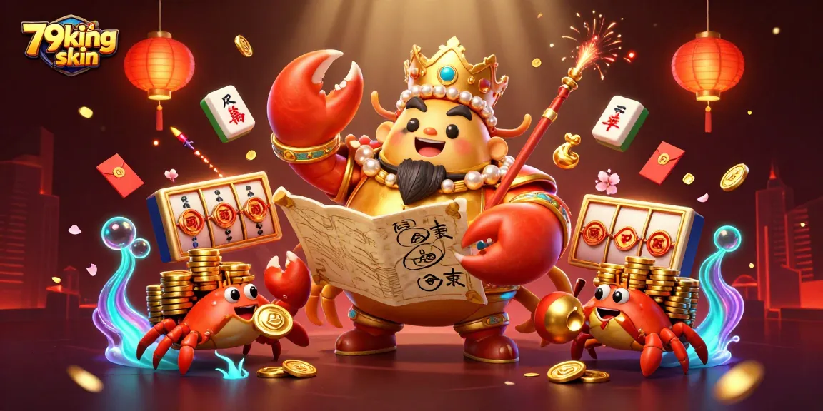 Experience thrilling games with 79king skin in a vibrant casino atmosphere featuring a golden crab emperor.