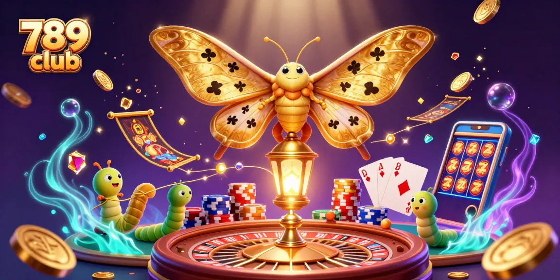 Experience thrilling wins at 789 club with vibrant casino scenes and golden elements.