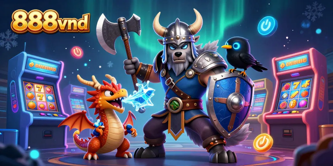 Spin to win big at 888vnd with a thrilling casino adventure featuring vibrant slot machines.