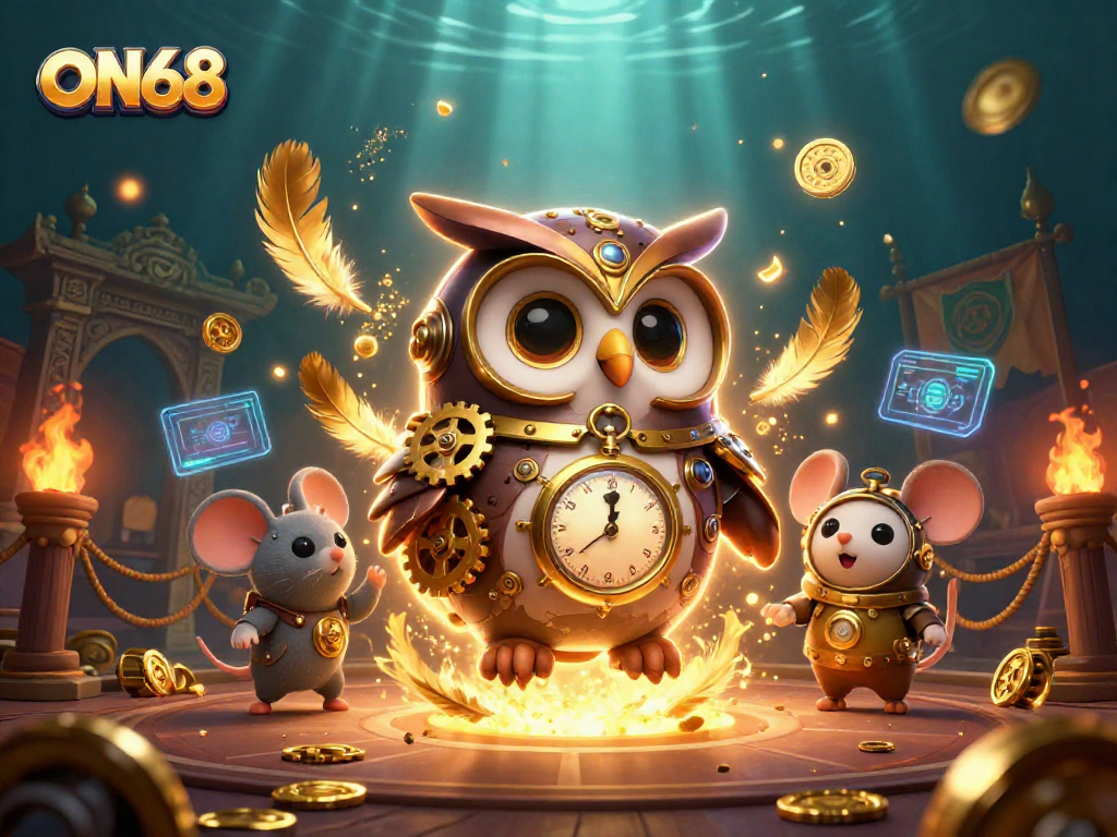 Engage with ON68’s innovative casino experience featuring lively characters and vibrant betting elements.