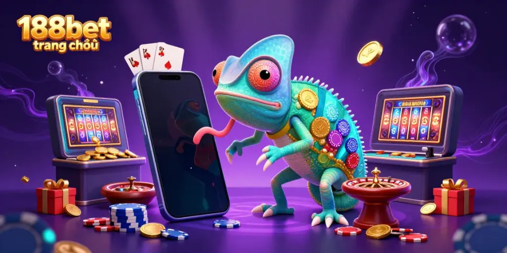 Experience thrilling games like 188bet trang chủ, with engaging characters, vibrant casino elements, and dynamic gameplay.