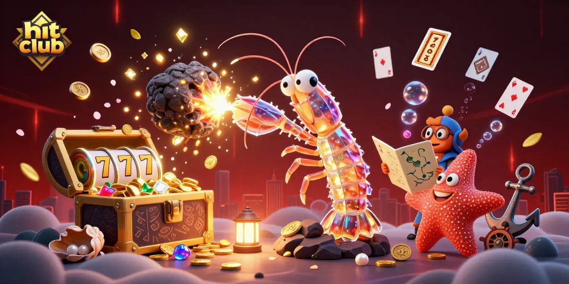 Experience the excitement of hit club gaming with vibrant galactic characters and sparkling treasures.