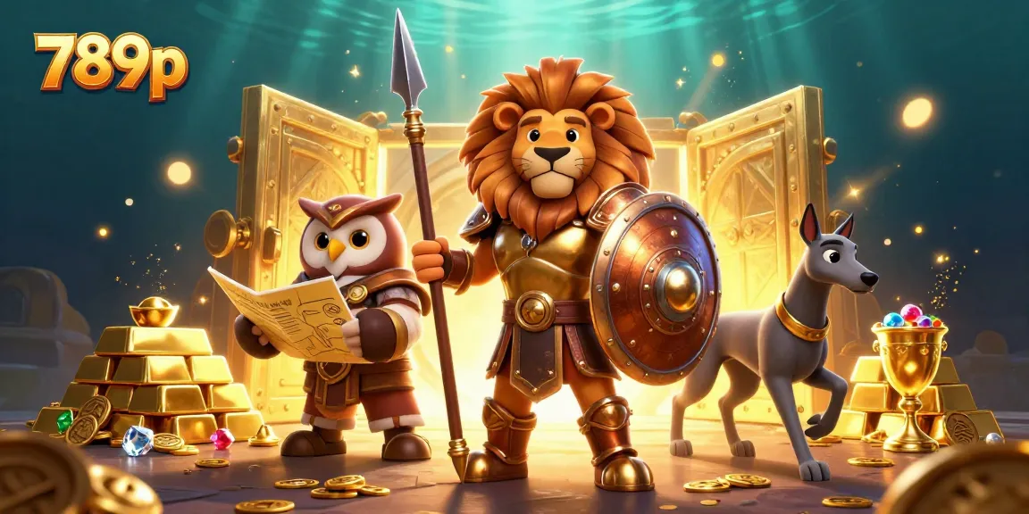 Experience thrilling action with 789p in a vibrant casino adventure filled with treasures and animated characters.