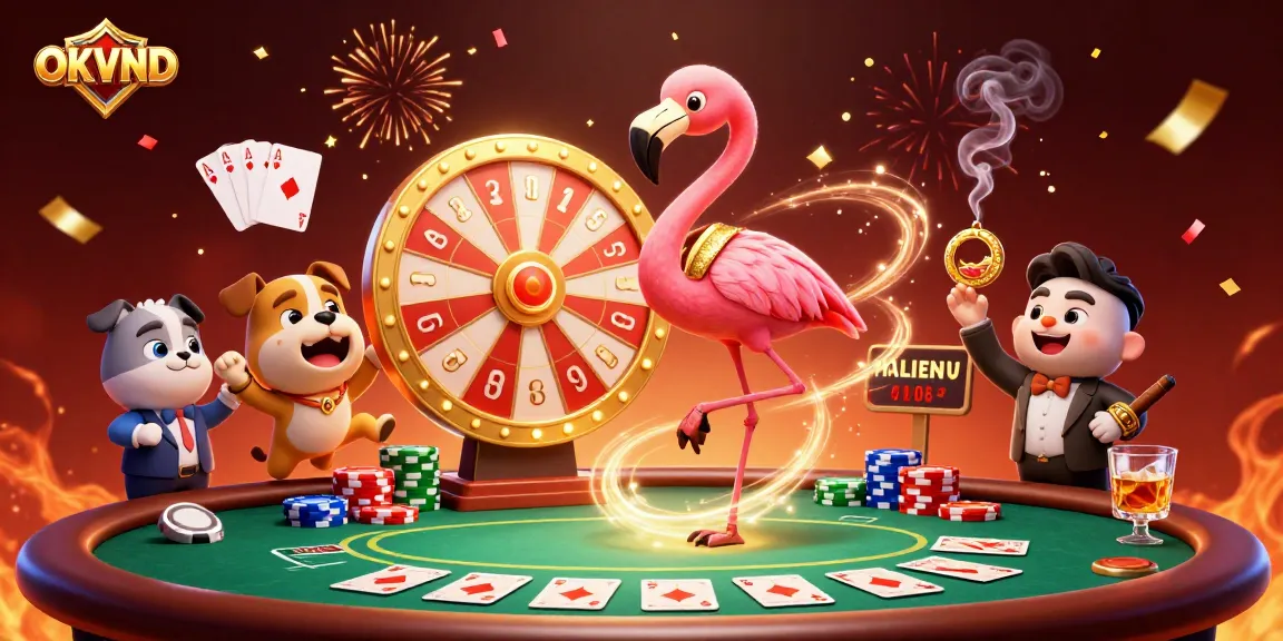 Spin the OKVND prize wheel as our bulldog contestant celebrates, showcasing thrilling casino excitement.