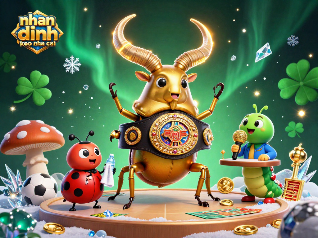 Engage with nhan dinh keo nha cai strategies in this vibrant sports betting-themed illustration.