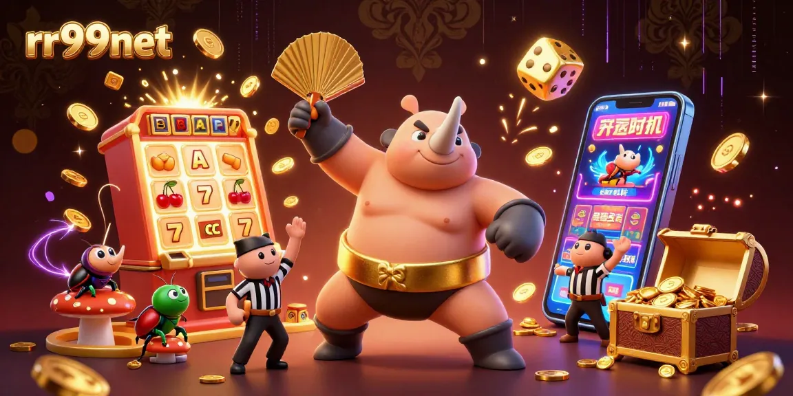 Experience jackpot thrills with rr99net's immersive gaming and cheerful characters.
