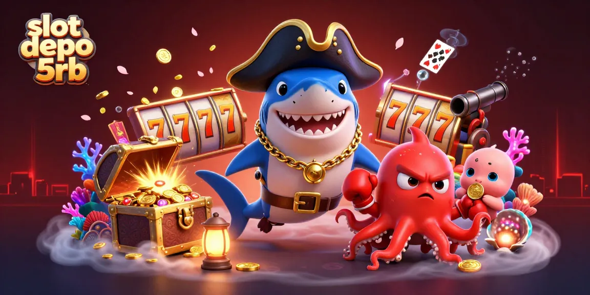 Engage with slot depo 5rb and enjoy the thrilling underwater casino adventures with colorful characters and exciting game elements.