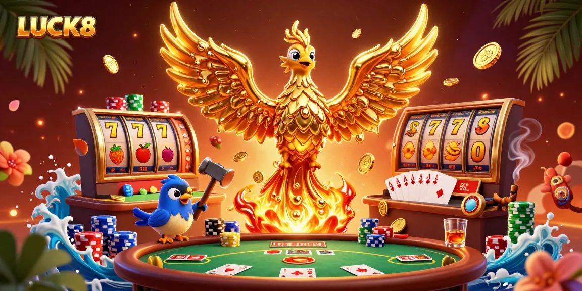 Experience thrilling gameplay at LUCK8 with our vibrant online slots and jackpot rewards