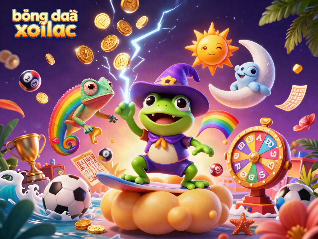Bóng đá trực tuyến xoilac tv showcases dynamic sports betting excitement with vibrant elements