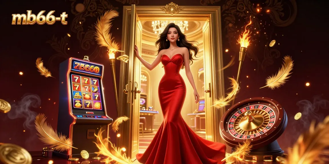 Win big at mb66-t with a stunning casino scene showcasing dynamic slot and roulette features.