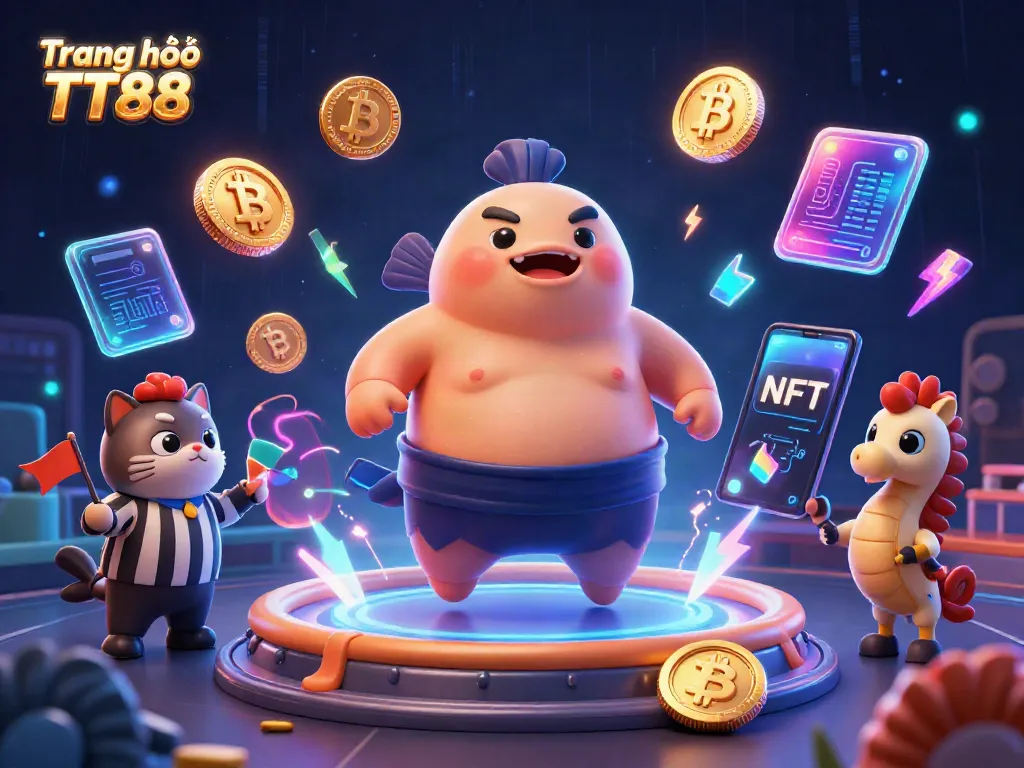 Experience thrilling gaming at Trang chủ TT88 with vibrant characters and exciting elements capturing the casino adventure.