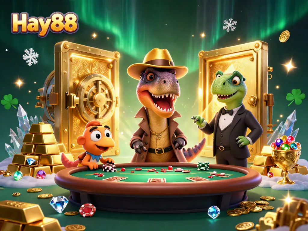 Experience winning moments with Hay88 at the blackjack table surrounded by treasures.